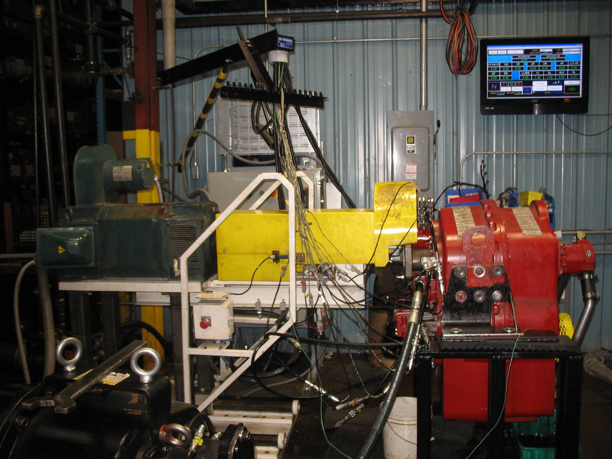 High Horse Power Transmission ReManufacture Test System